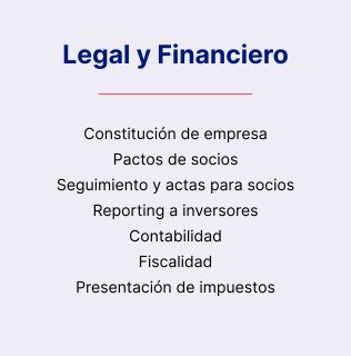 Legal y Financiero